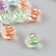 Busina for creativity plastic "Ball watermelon with a colored middle" mix d = 1.6 cm set 10 pcs