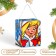 Gift box "Smokushk Snegurochka", 12 x 12 x 15.5 cm set 5 pcs