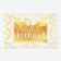 A sticker for a bottle for a wedding "Wedding champagne", monogram, 12 × 8 cm