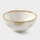 Porcelain shares of Organic Gold, 320 ml, D = 12.5 cm, white color