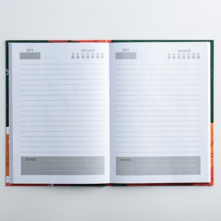 Gift set “The Cool Teacher”: A5 Diary of 80 sheets and planing with detachment sheets of 50 sheets-6