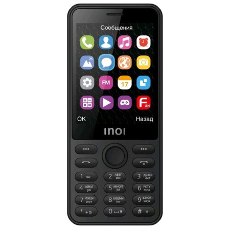 Cell phone Inoi 289, 2.8 ", Microsd, 0.08MP, 2SIM, BT4.0, 2500 mACH, black