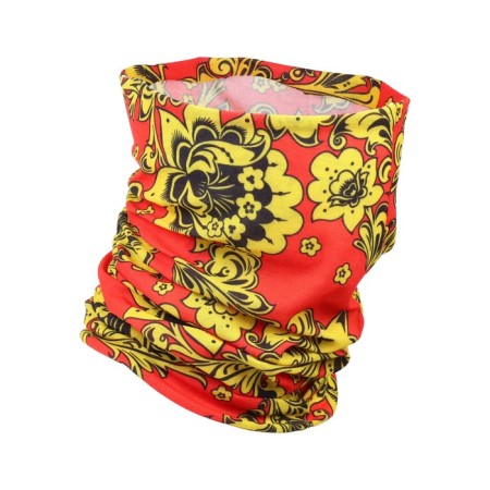 Buff Tourist "Khokhloma" to protect against wind and dust, red
