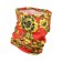 Buff Tourist "Khokhloma" to protect against wind and dust, red