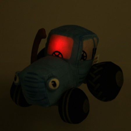 Soft toy "Blue Tractor", 20 cm, voiced, light, 1 lamp-9