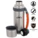 Thermos, 1.2 l, the Master K trail, with a circle, retains heat 24 hours