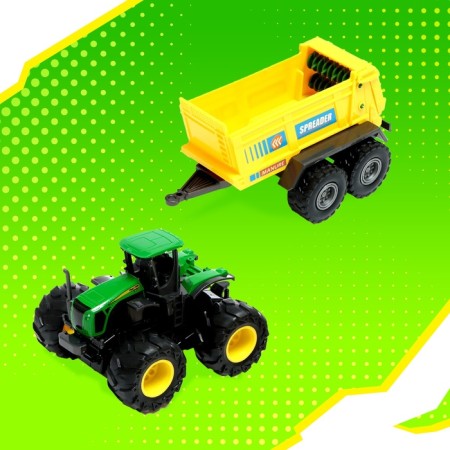Metal tractor "Special Technics", inertia, mix-6