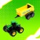 Metal tractor "Special Technics", inertia, mix