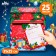 New Year's box for letters to Santa Claus (with letters 25 pieces)