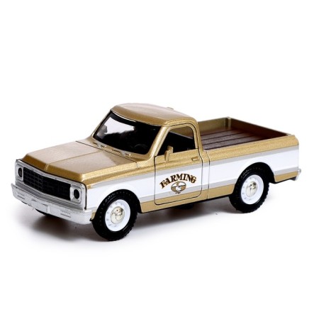 Metal jeep "Retro", doors, inertia, 1:36, light, color mix open-8