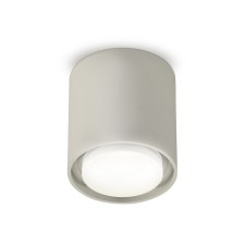 Ambrella Light Acrylic lamp, XS7724016, MR16 GU5.3 LED 10 W, color gray sand, white matte, transparent