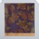 Scrapbooking paper Kraft "Cocoa on blue" density 180 g 15.5x17 cm