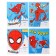 Notebook in a ruler of 12 sheets, 4 types of mix, cover coated paper, spider-man