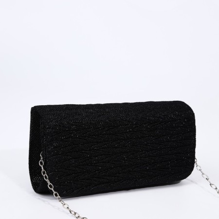 Magneta bag bag, long chain, black color-2