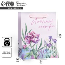 Package Gift Laminated Vertical, Packaging, 