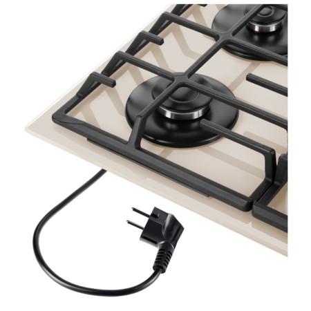 Hlect surface Maunfeld EGHG.64.6CBG/G, gas, 4 burners, beige-12