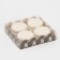 Box for confectionery products with PVC lid “Wishes time”, 13 x 13 x 3 s, New Year