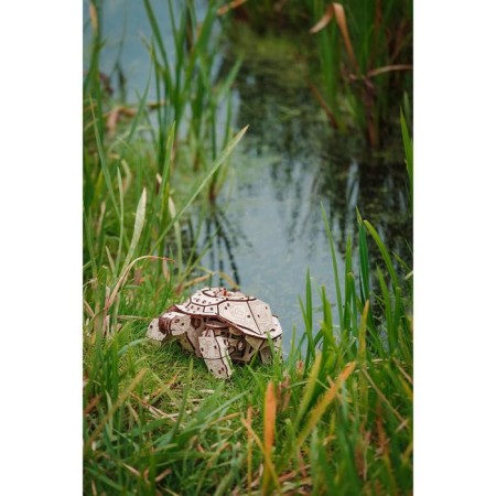 Wooden designer 3D EWA "Mechanical Turtle"-5