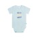Body baby with a short sleeve "Pea", height 86 cm, blue color
