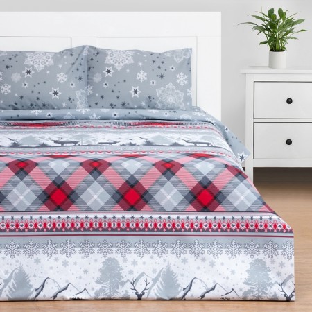 Bed linen Ethel Duet Snow Time 143x215CM-2ST, 220x240cm, 50x70cm-2pcs-5