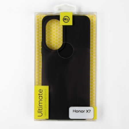 Red Line Ultimate cover for Honor X7, Silicone, Black-4