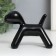 Souvenir Polystone "Dog" Black 10x7.8x5.4 cm