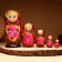 Matryoshka 5-doll "Miroslava", 17-18 cm