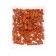 Connecting insulating clamp for SIZ-3, 2.5-5.5 mm wires, orange, set 100 pcs