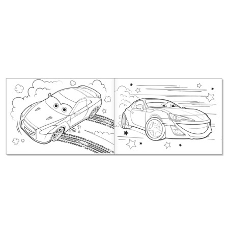 Coloring "Cool races", A5, 12 p.-1