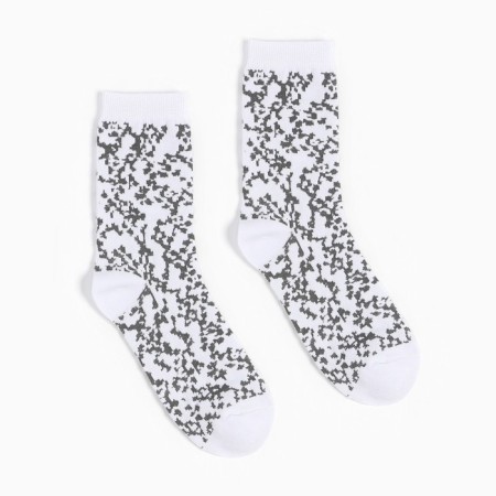 Women's socks minku "python" Color white/gray, rr 36-37 (23 cm)