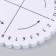 Kumihimo disk Round for weaving cords 10.3x10.3x1 cm