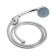 Everest bathtub B22-023, straight flat spout, with a shower set, chrome