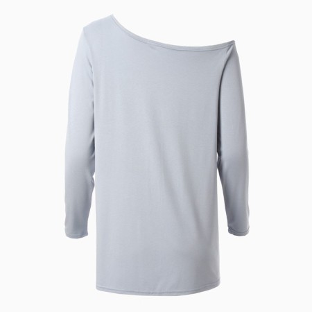 Longslit on one shoulder female minku: Basic line color gray, size 42-7