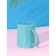 Mug Plastic shade "City", 350 ml, turquoise color
