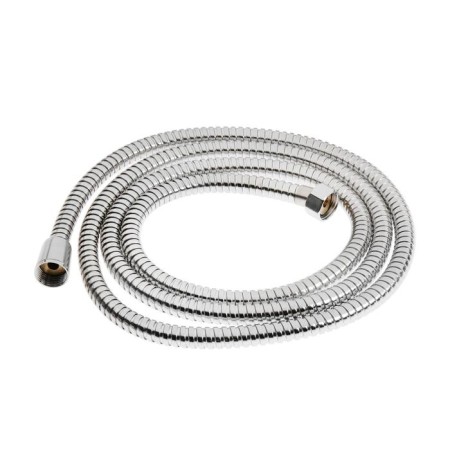 Shower hose Accoona A381-20, 200 cm, stainless steel nut, zinc cone, chrome
