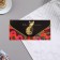 Money envelope "On Birthday!" Cutting off, congregation, embossing, cat, 9.3x19 cm