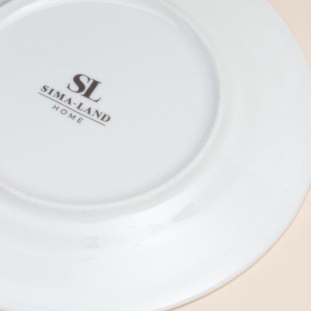 New Year's plate SL Home "Great Time", d = 16 cm, dessert, porcelain-3