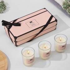Set of candles of aromatic 