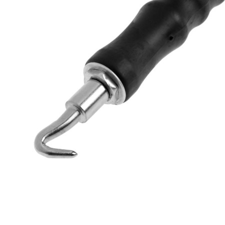 The hook for knitting the reinforcement tundra, automatic, rubberized handle, 310 mm-8