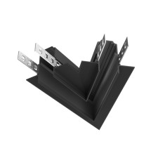 Angle-connector 45 ° Exign built under GCL 12.5 mm, black