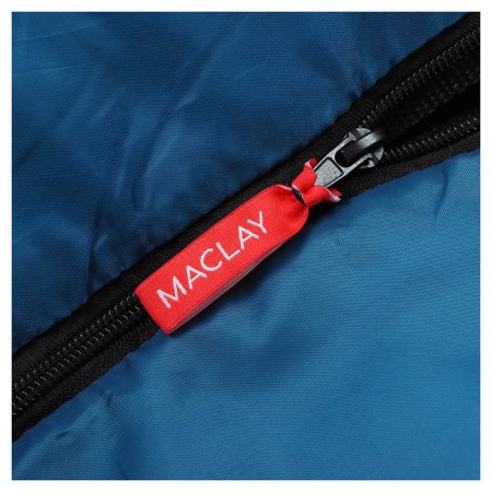The sleeping bag Maclay Camping Comfort Cool, blanket, 3 layers, left, 220x90 cm, -5/+10 ° C-10