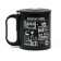 Thermal circle, 180 ml, tourism "Papa Rules", retains heat 2 hours, compass