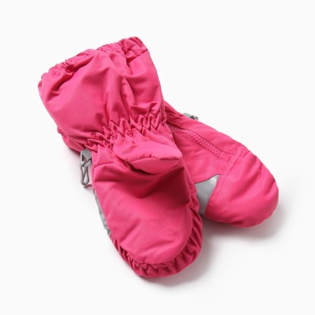 Mittens are children, the color is bright pink, size 11 (2-4 years)-1
