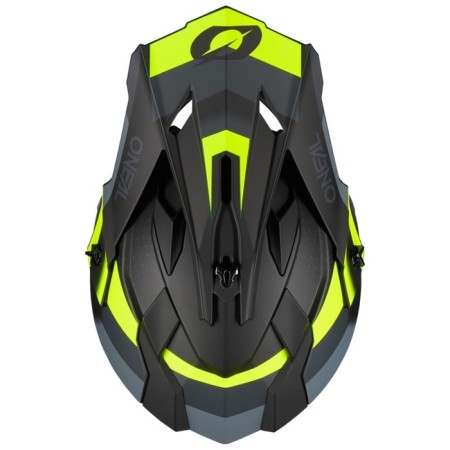 Short shy O’Neal 2series Spyde v.23, ABS, matte, gray/yellow, XL-2