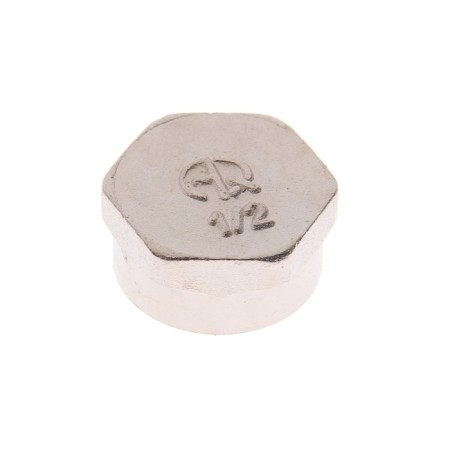 Aqualink plug, 1/2 ", internal, nickelly brass