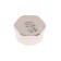 Aqualink plug, 1/2 ", internal, nickelly brass