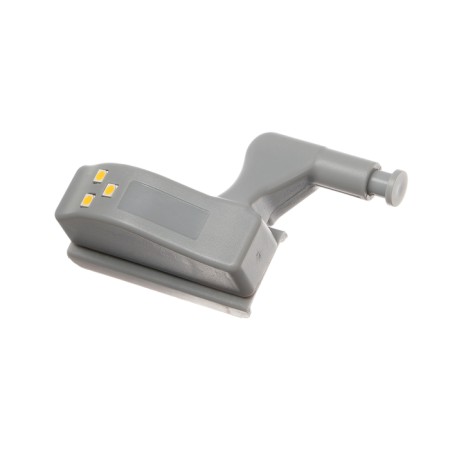 Lamp on the door loop, 3LED, 0.25W, 3000k, with a battery, warm white