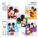 Notebook in a cage 12 sheets, 5 types of mix, cover coated paper, Mickey Mouse