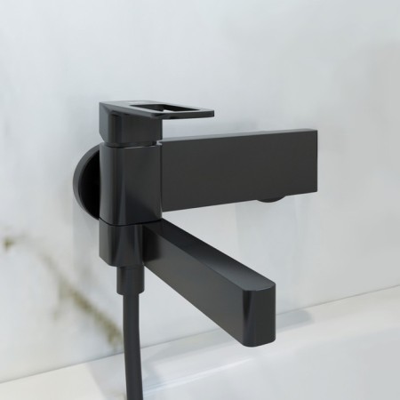 IDDIS SLIBL00I02WA bath mixer, without shower accessories, black-2