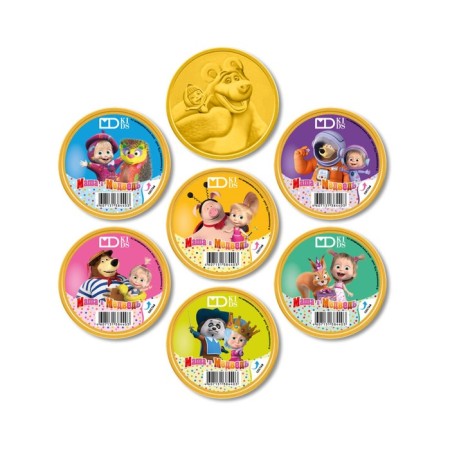 Choom medals "Masha and the Bear", 25 g-1